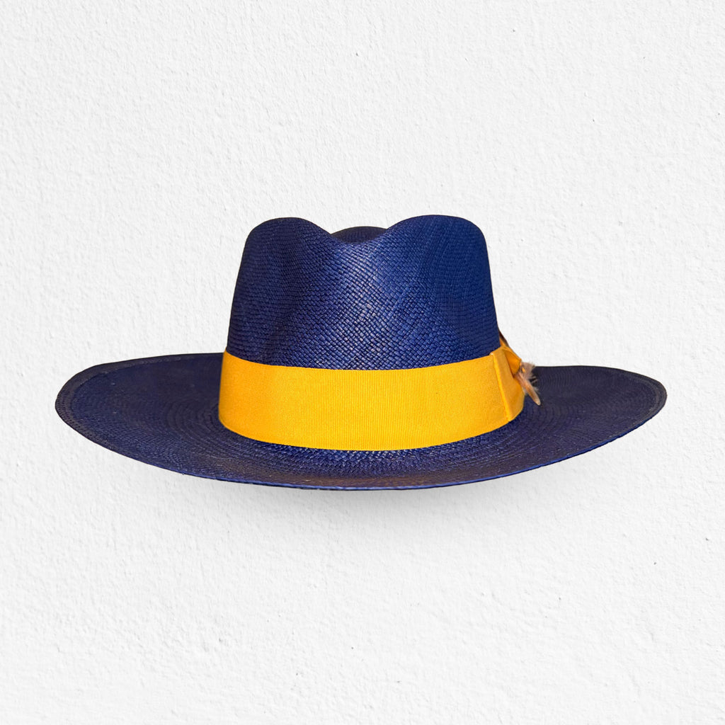 Straw Hat - Blue
