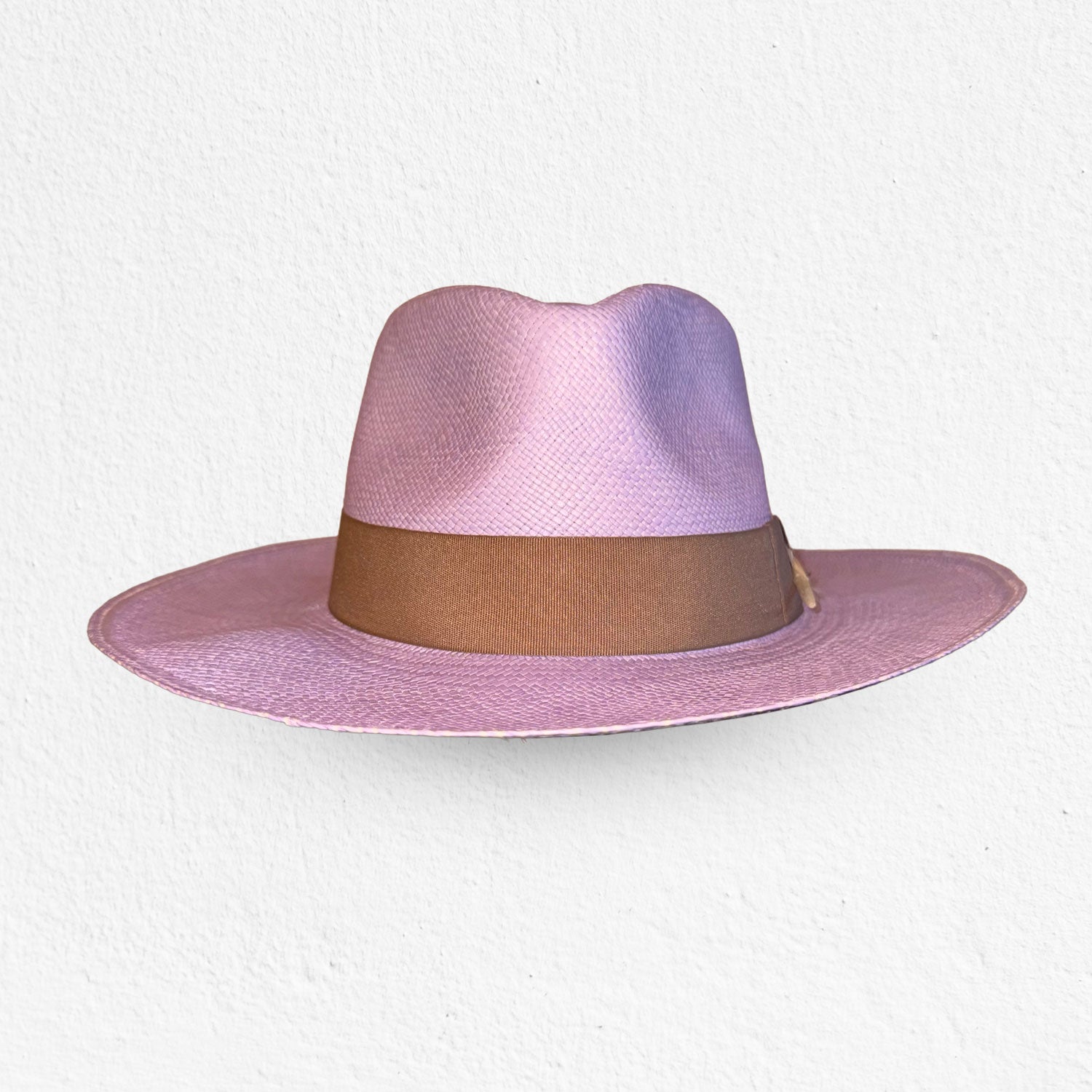 Straw Hat - Lavender