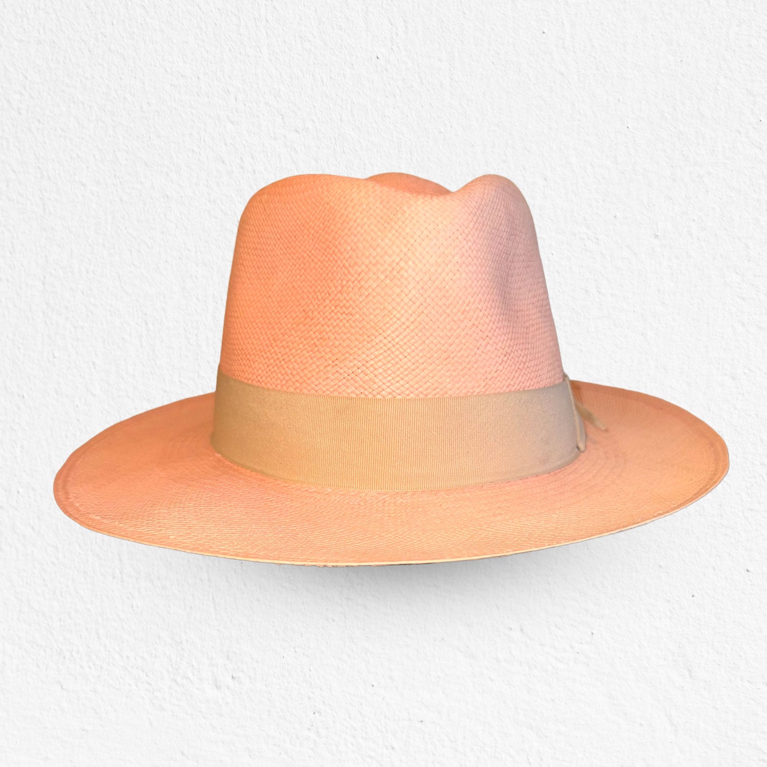 Straw Hat - light peach
